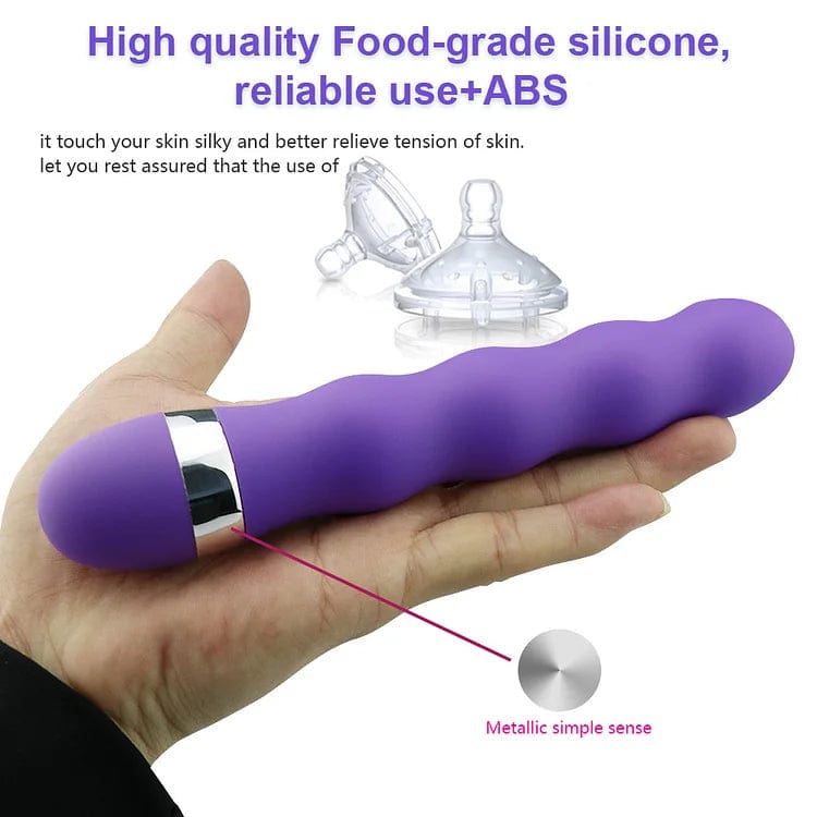 intimilife - Multi-speed G Spot Vagina Clitoris Anal Plug Dildo Vibrator-IntimiLife