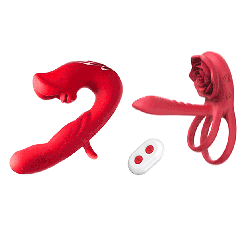PulseWave 3-in-1 Rabbit Massager – Tongue Motion