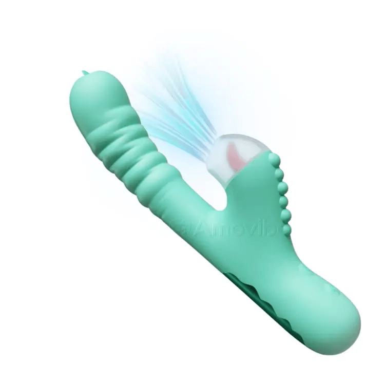G Spot Vibrator with Thrusting & Suction Design-IntimiLife