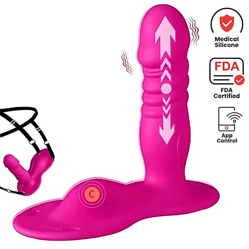 Ravira - Riding Grinding Strap-On Thrusting Massager
