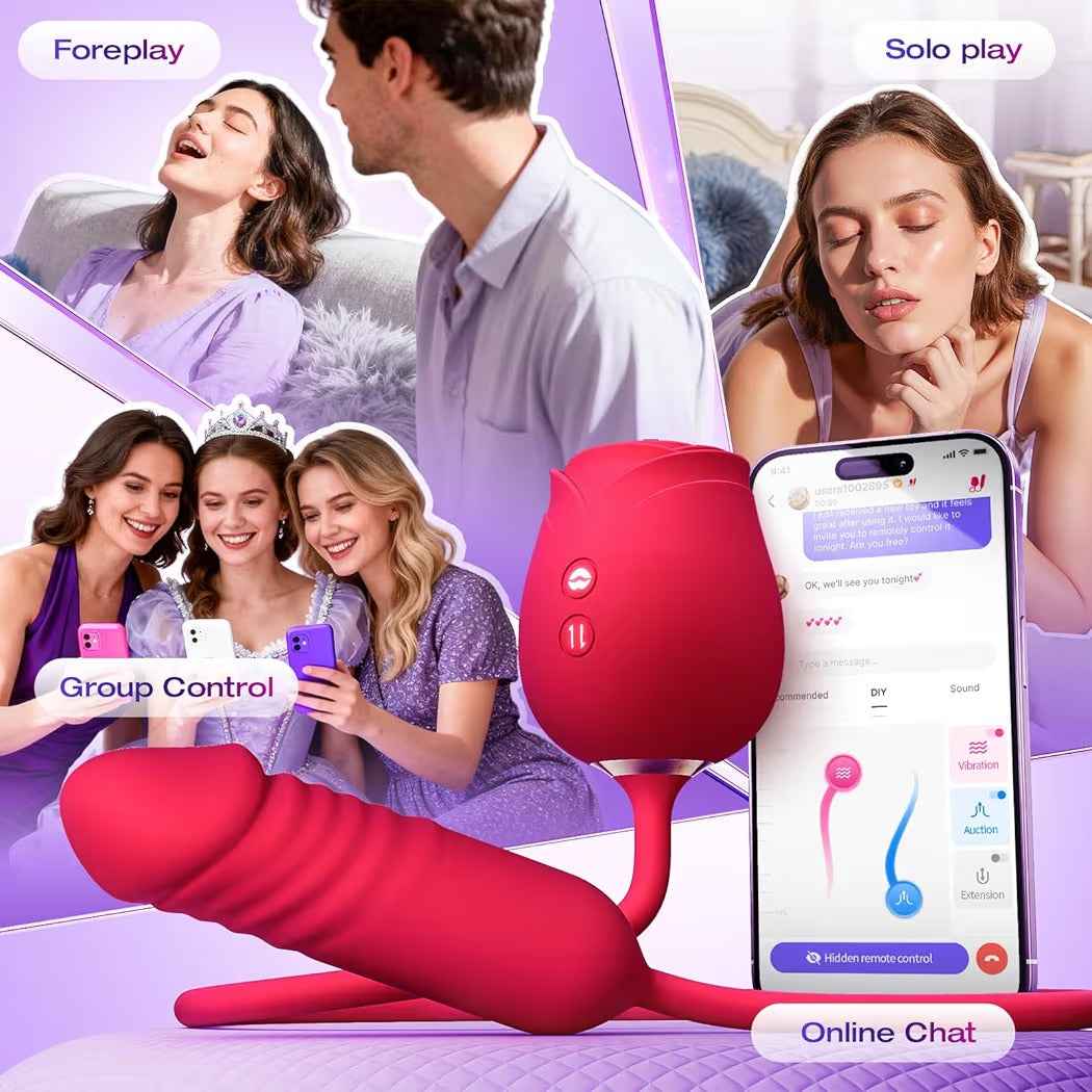 Rose Mary App-Controlled Dual Massager