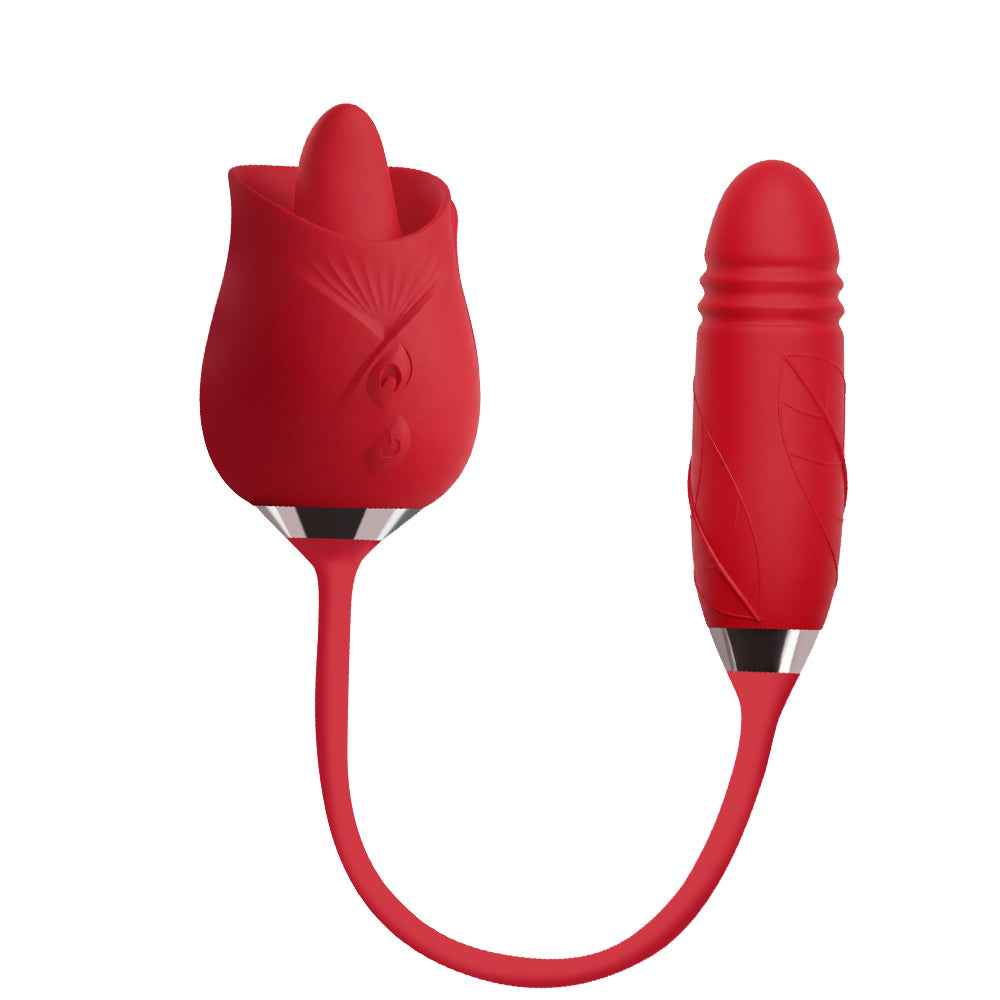 RoseLite Entry-Level Tongue-Style Rose Massager