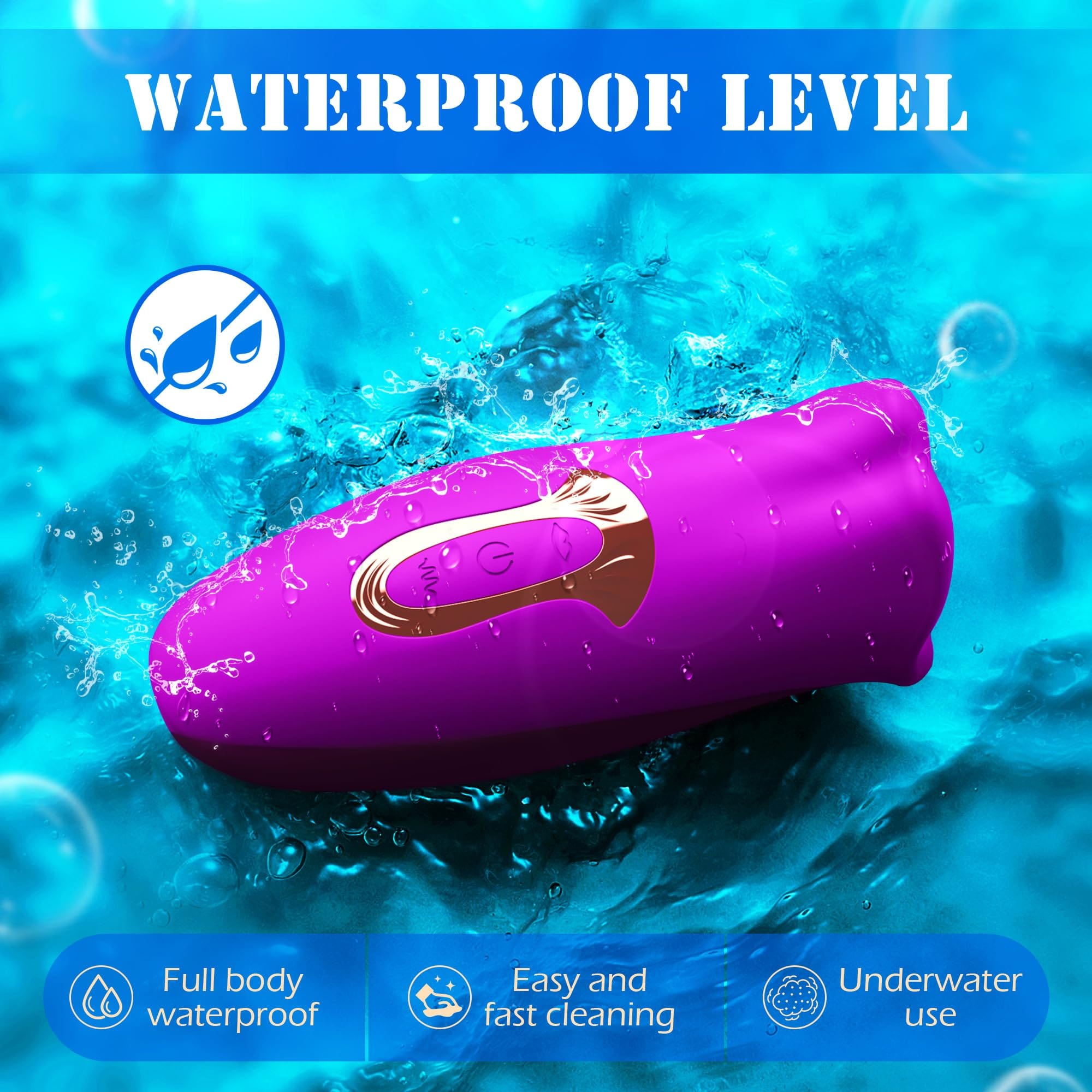 Red rose vibrator with realistic lips design for clitoral stimulation