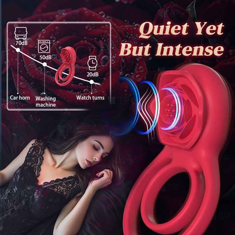Rosurge Remote Dual-Ring Rose Massager