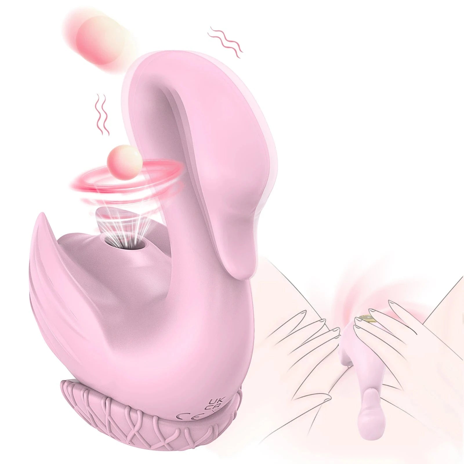 Swan Sucking Clitoral Nipple Stimulation Vibrator-INTIMILIFE