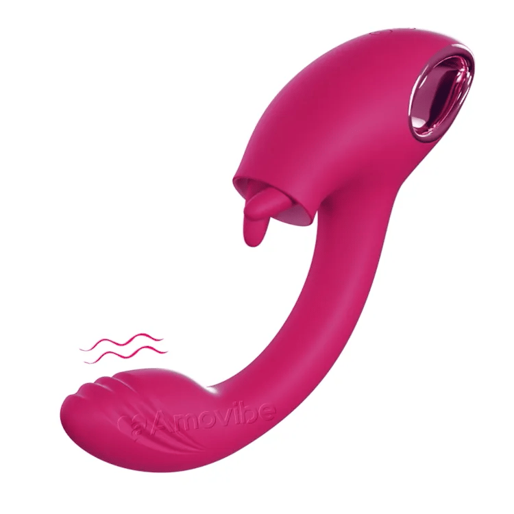 G Spot Vibrator with Dual-licking Function-IntimiLife