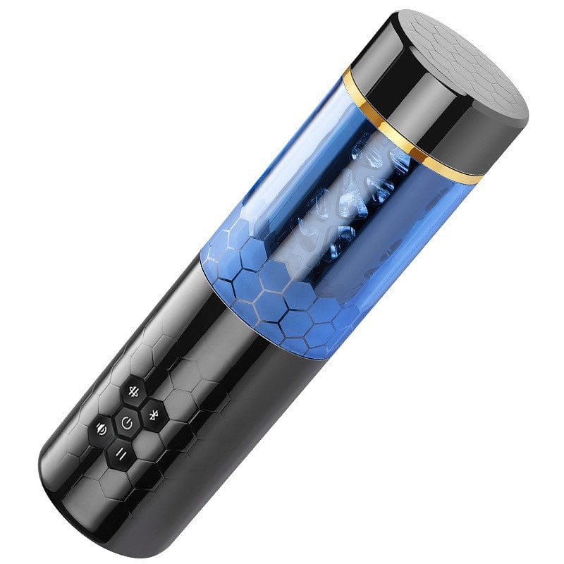 Close-up of body-safe silicone texture and internal details