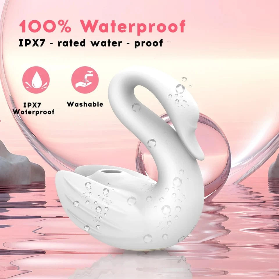 Swan Sucking Clitoral Nipple Stimulation Vibrator-IntimiLife