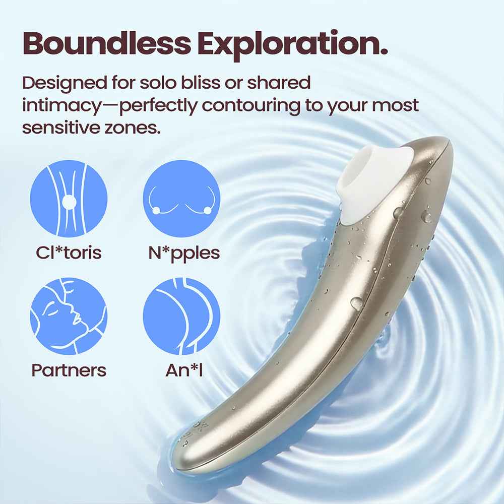 Sensa - 2-in-1 Clit Suction Vibe with Buildable