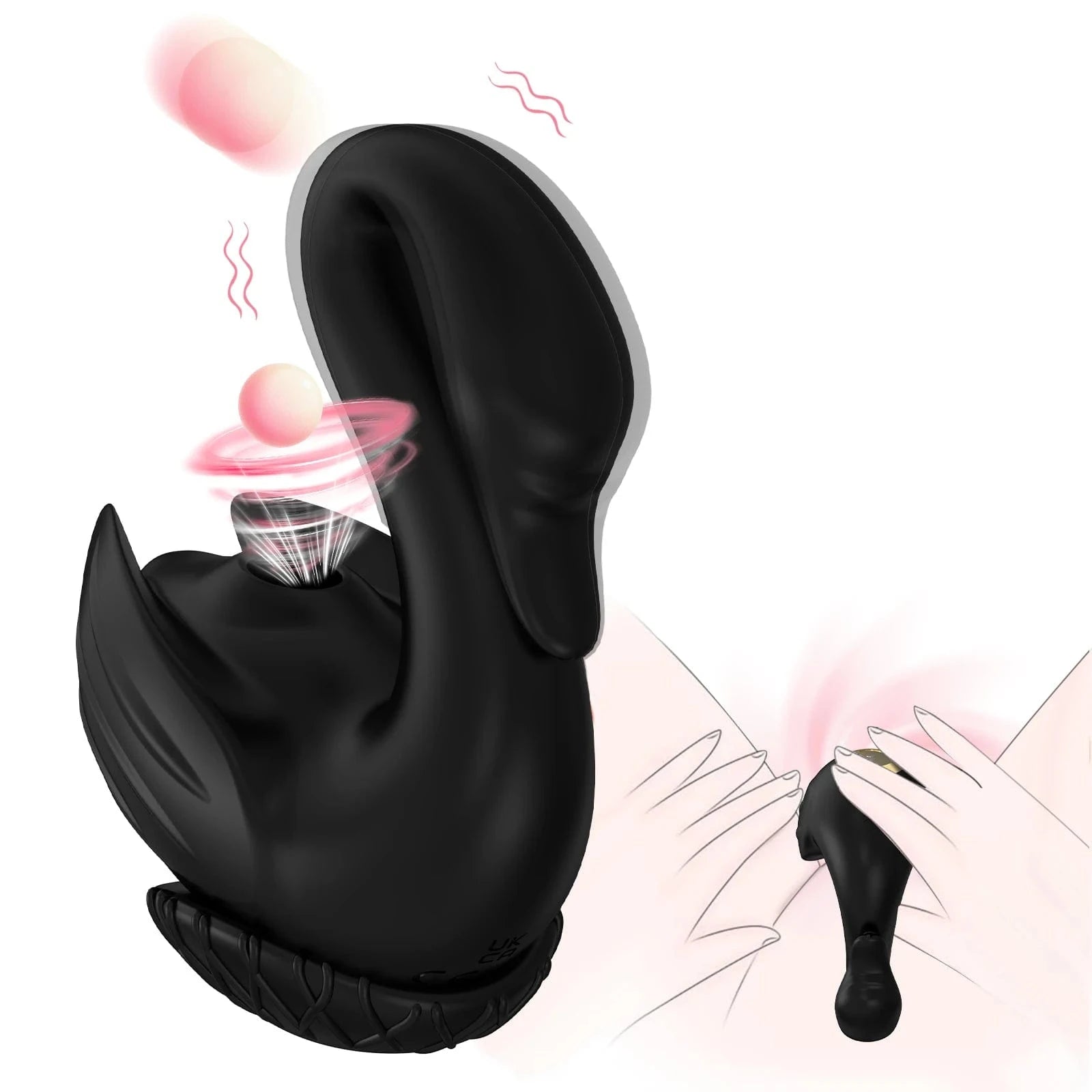 Swan Sucking Clitoral Nipple Stimulation Vibrator-IntimiLife