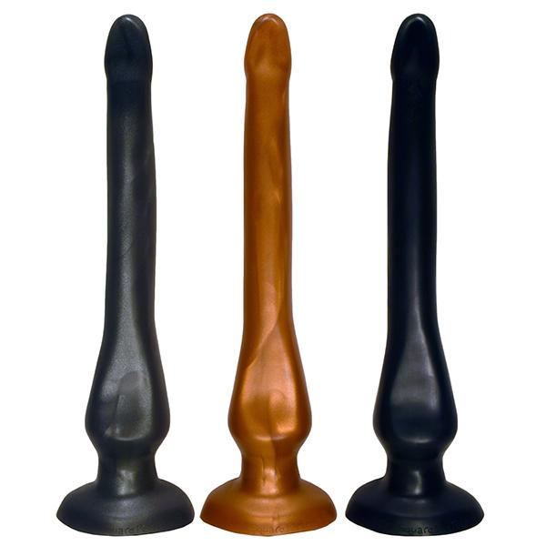 SquarePegToys® The Slim Plugged Deep-Throat Plug, SuperSoft Silicone-IntimiLife