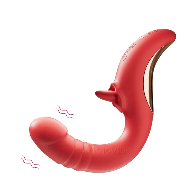 G-spot vibrator with curved tip for targeted stimulation