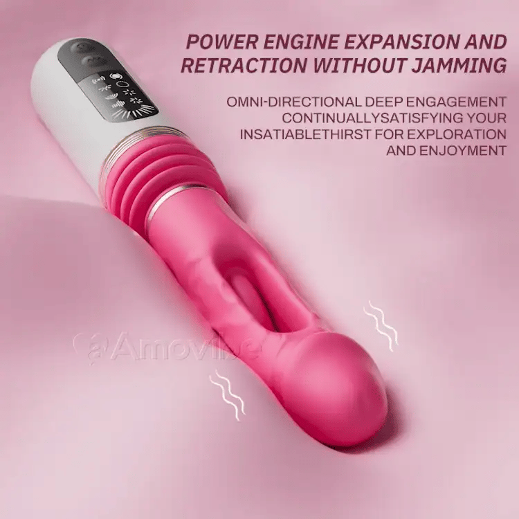 Close-up of flapping mechanism and vibration patterns control