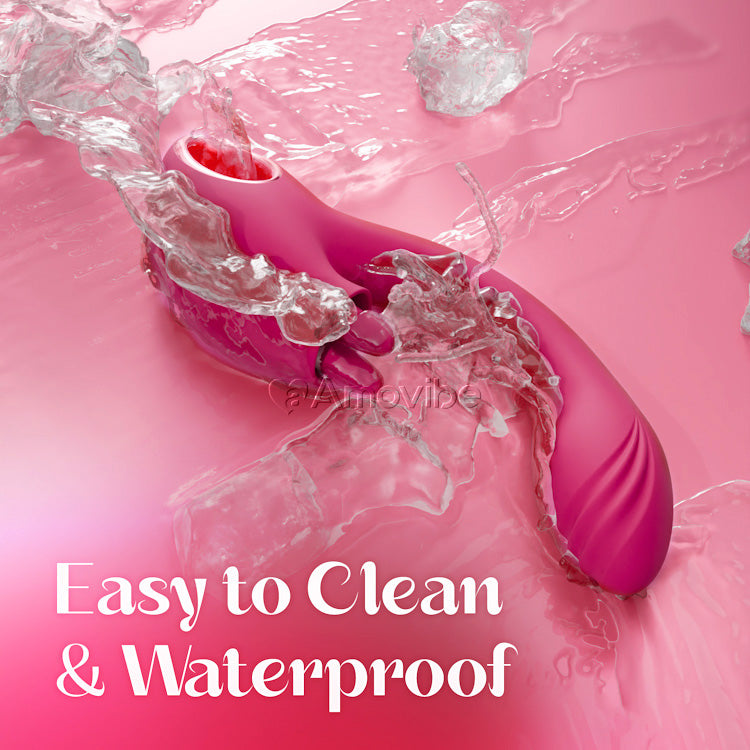 G Spot Vibrator with Dual-licking Function-IntimiLife