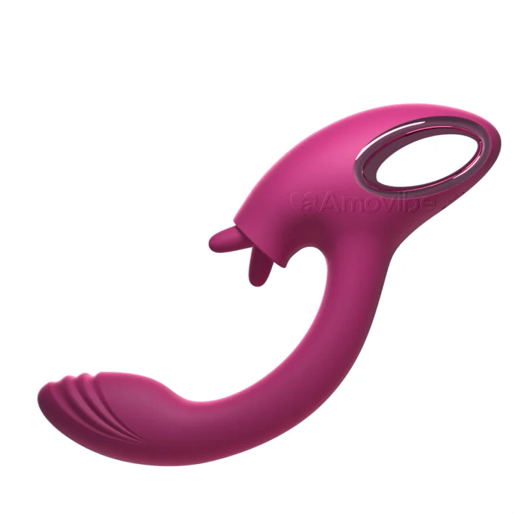 G Spot Vibrator with Dual-licking Function-IntimiLife