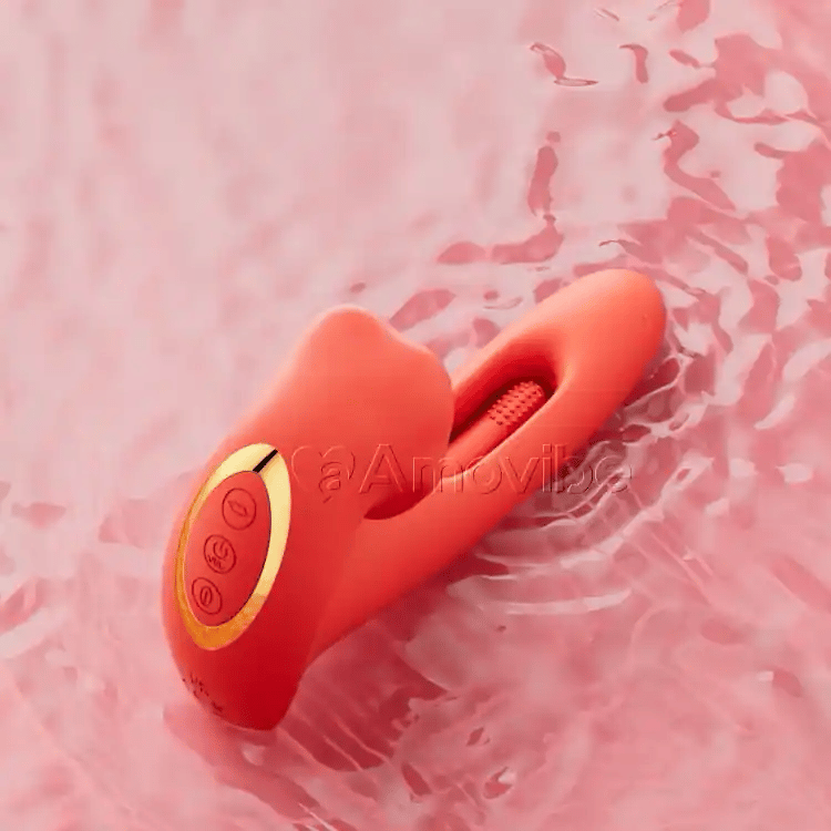 Kissing Sensation Vibrator with Flapping Motion, Targeted G-Spot Vibration-IntimiLife