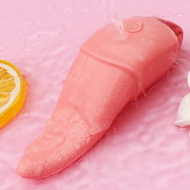 intimilife - Tongue Vibrator For Women Clit Licking G Spot Masturbator-IntimiLife