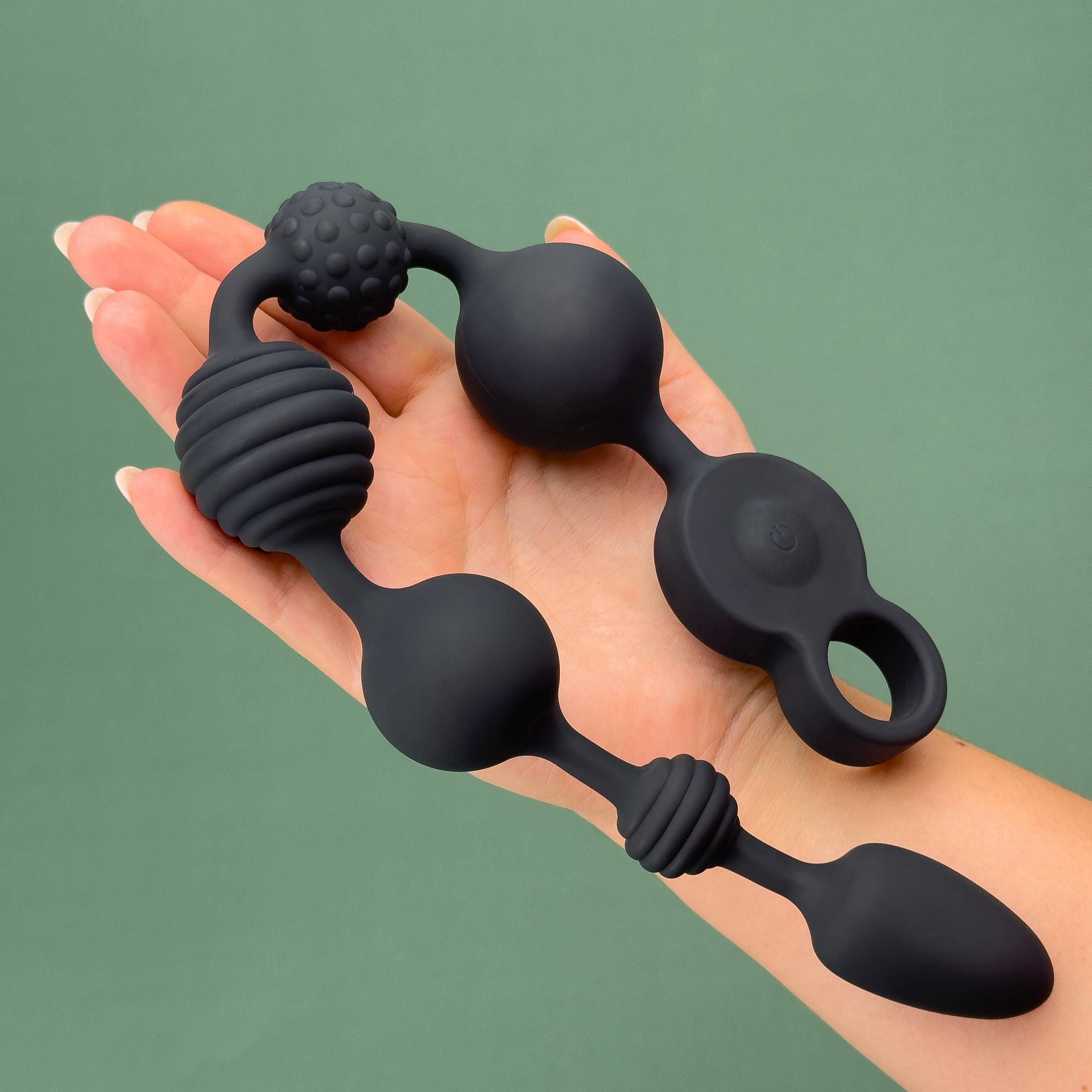 Booty Shaker Vibrating Anal Beads product image 1