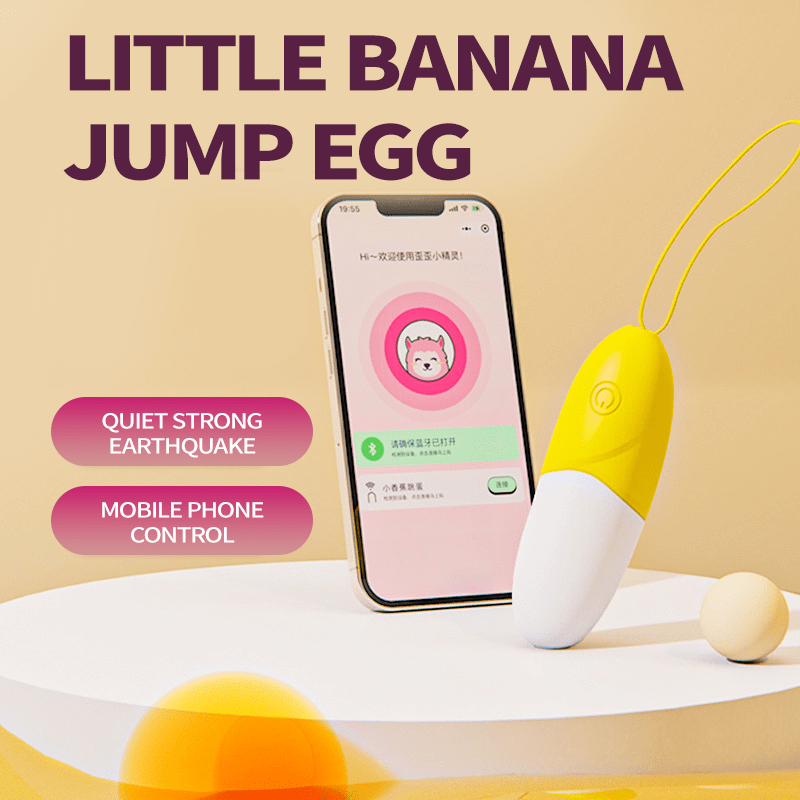 Banana-shape Mute Portable Muti-frequency Wearable Remote Control Women Vibrator-IntimiLife