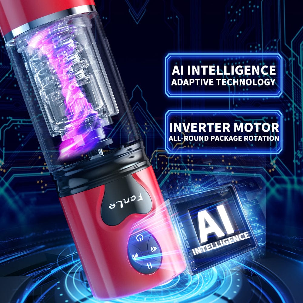 Complete package including automatic stroker, charging cable, and accessories