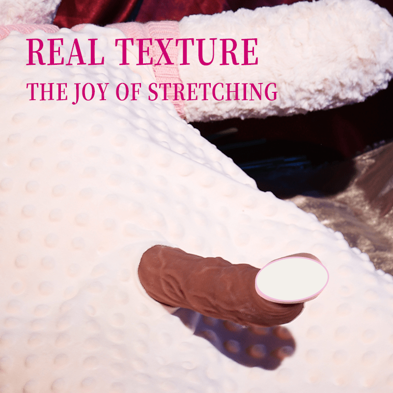 Teddy bear plush sex machine showing soft fabric exterior and discreet design