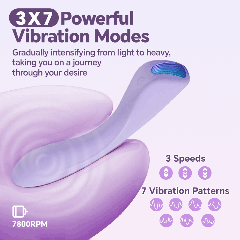 Pearlsvibe Smolder G-Zone Massager with Ergonomic Curve - AnneToys
