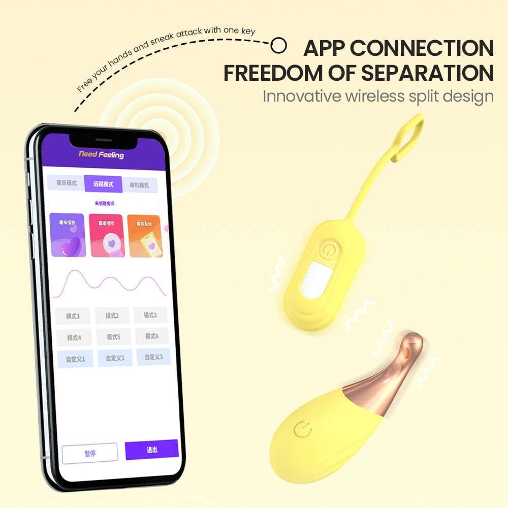intimilife - App Control Clitoral Stimulator Vibrator Massager-IntimiLife