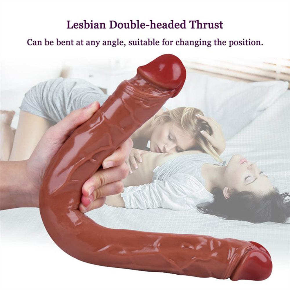 15.55���� Double-Ended Artificial Dildo-IntimiLife
