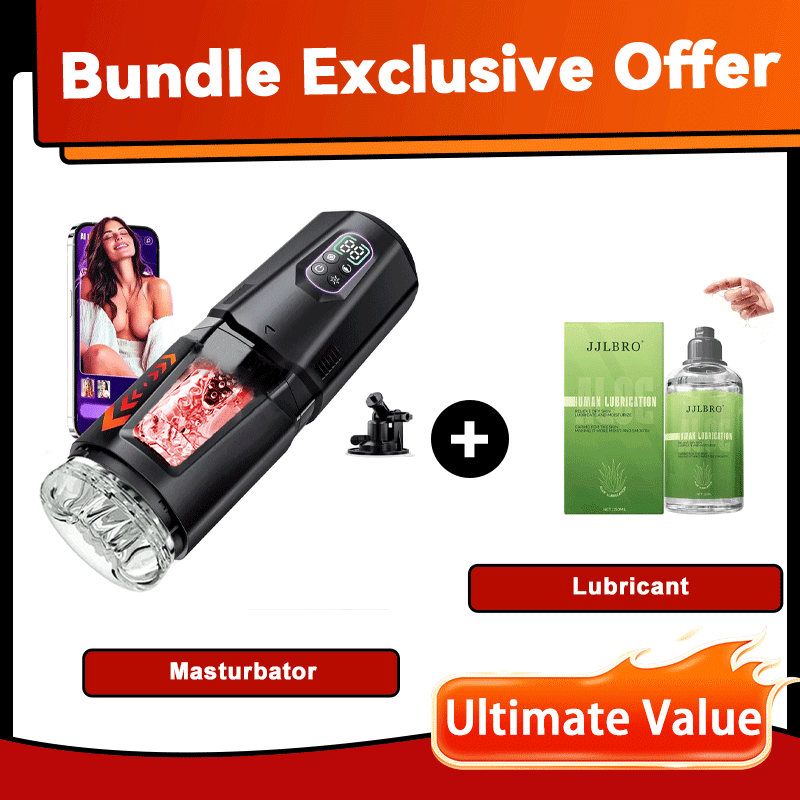 Edge - AI Sync Thrusting, Rotating & Tongue Male Massager