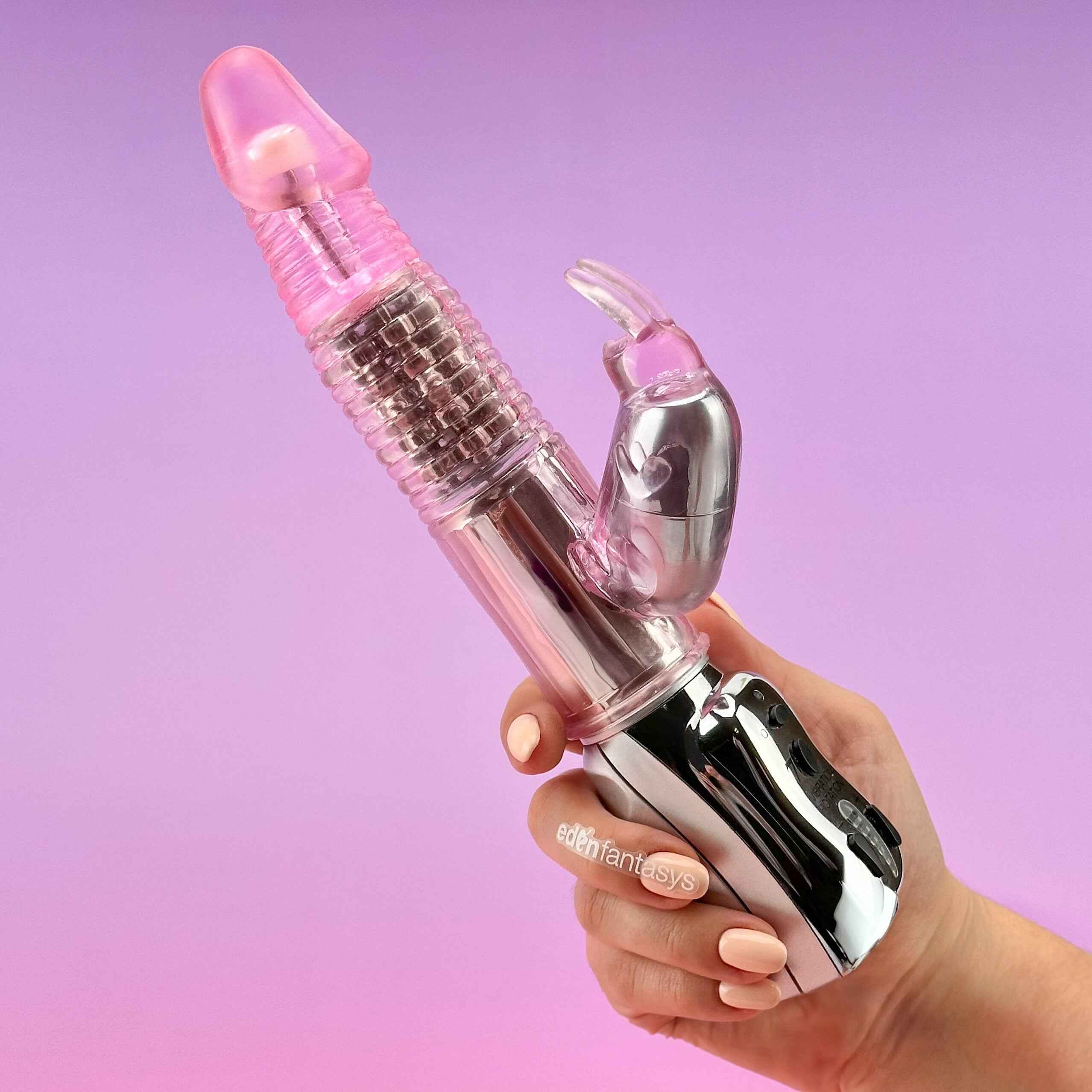 Eden Wild Bunny Rabbit Vibrator with Massage Beads