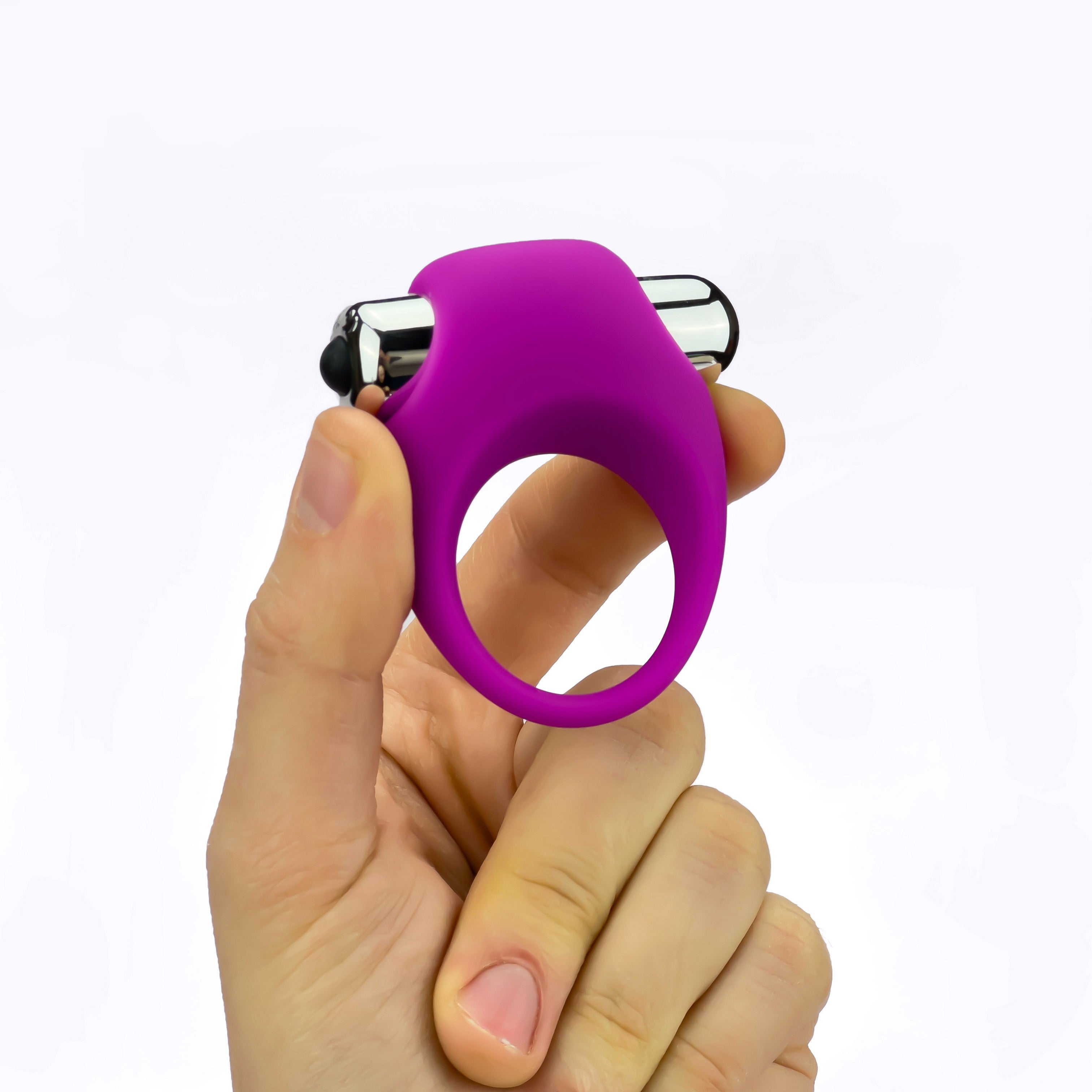 His and Hers Love Ring Vibrating Cock Ring product image 1