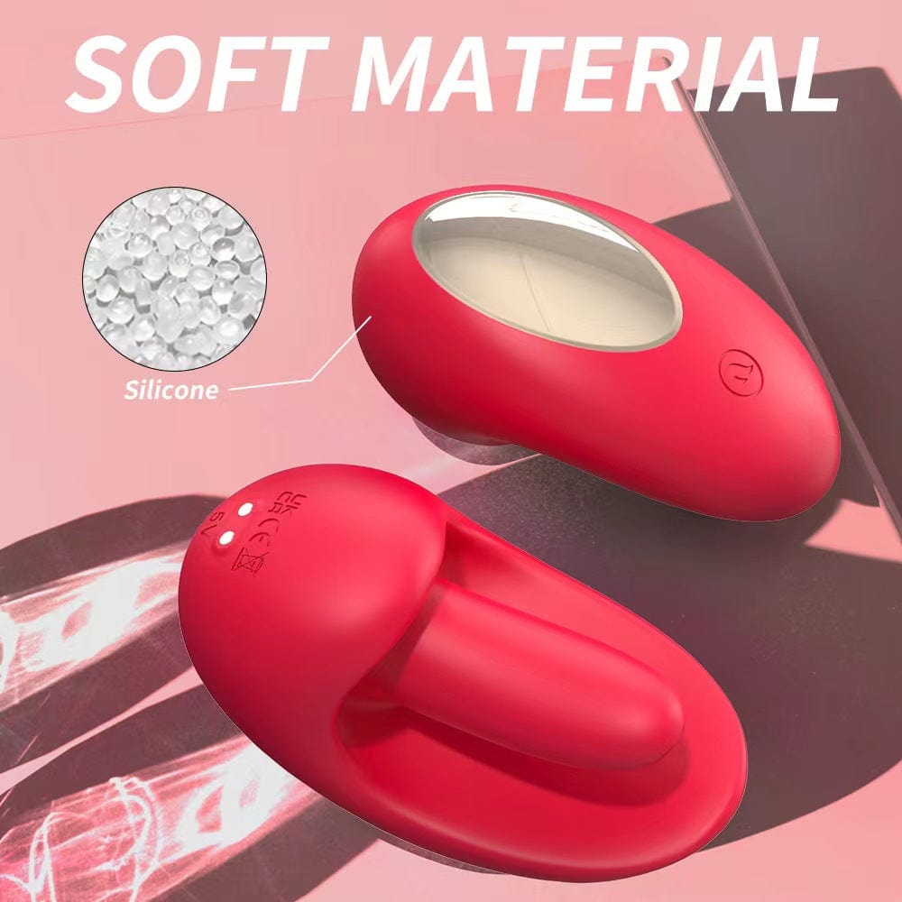 intimilife - Tongue Shape Licking Nipples Clit Stimulation Vibrators For Women-IntimiLife