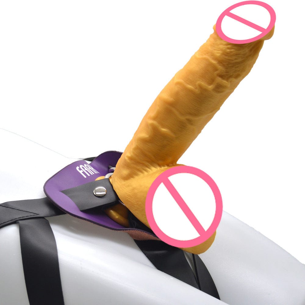 Women Wear Silicone Soft Penis Masturbator-IntimiLife