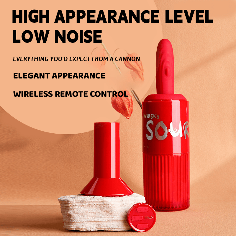 Portable pleasure device with charging cable and travel-friendly features