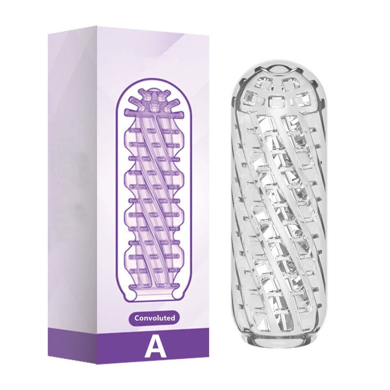 intimilife - Aircraft Cup Men's Training Masturbation Cup Spiral Pleasure-IntimiLife