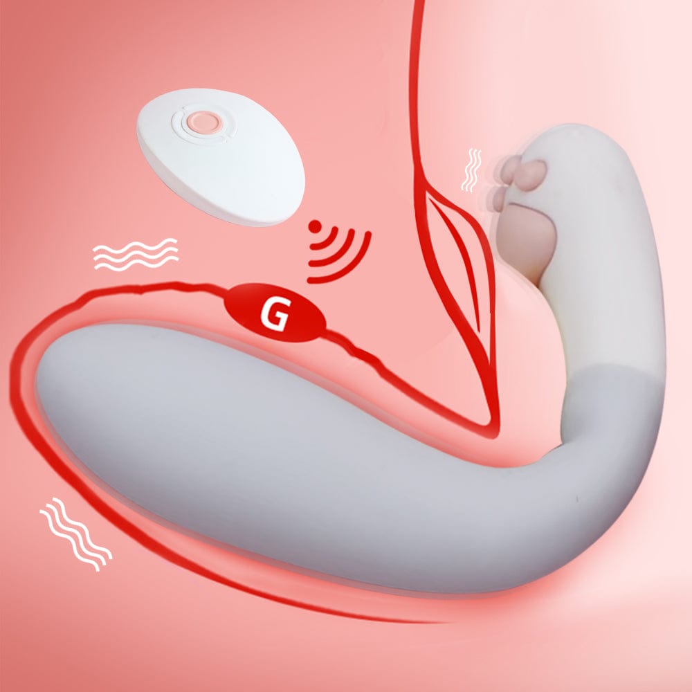 intimilife - Cat Claw Wireless Remote Control Vibrating Stick Female Masturbation Massage Vibrating Stick-IntimiLife