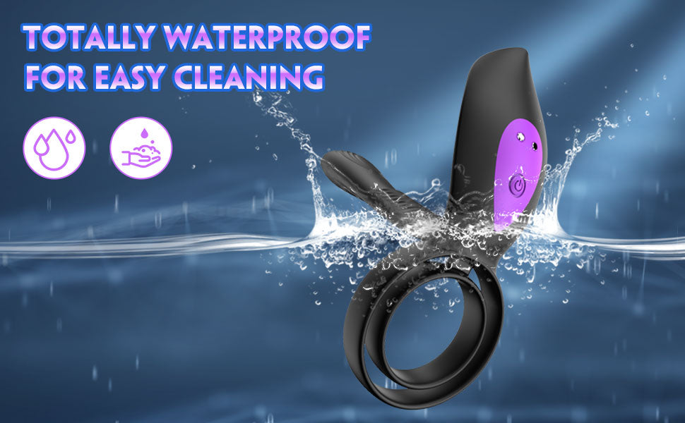double vibrating cock ring