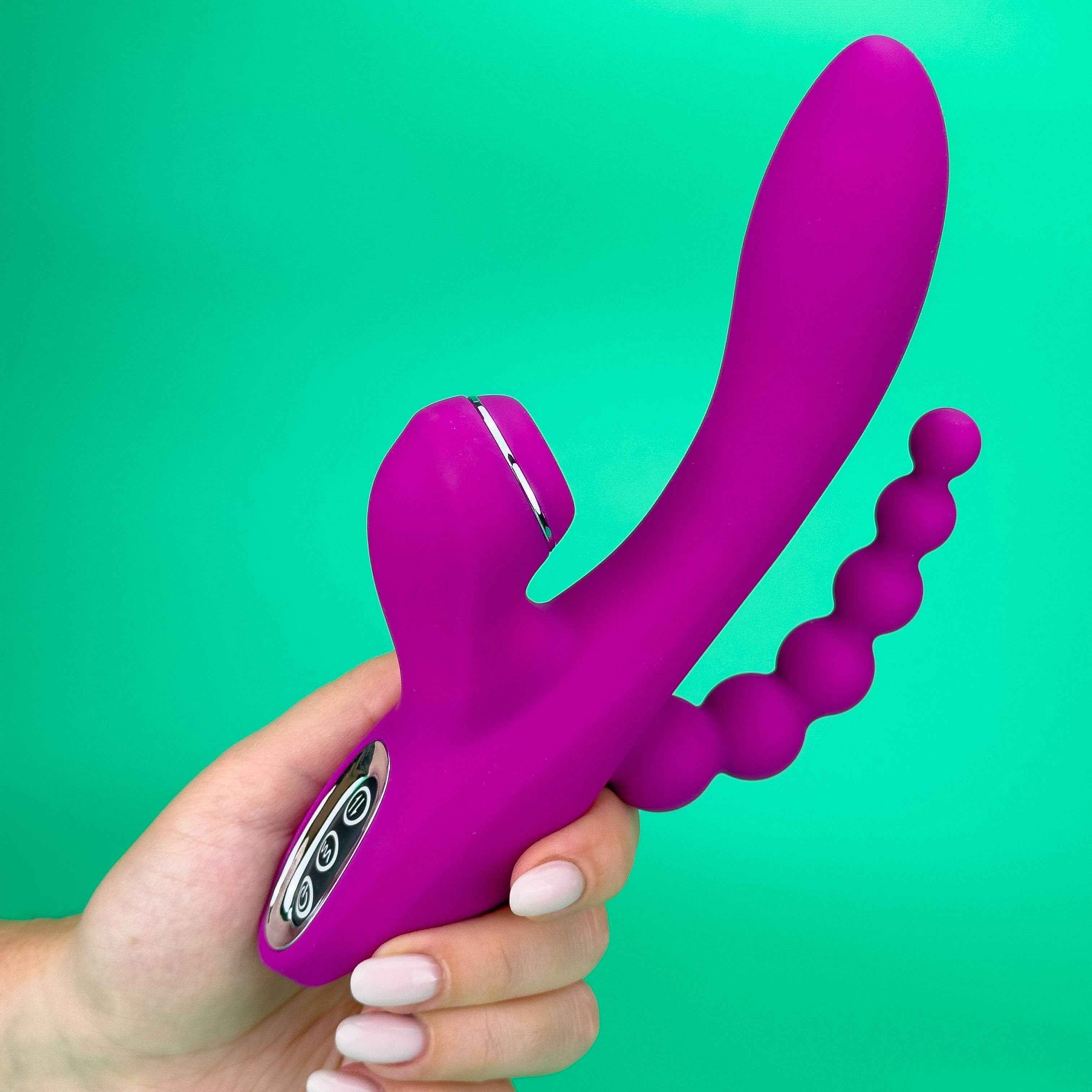 X Sucker Buy Triple Clit Sucking Vibrator At Edenfantasys