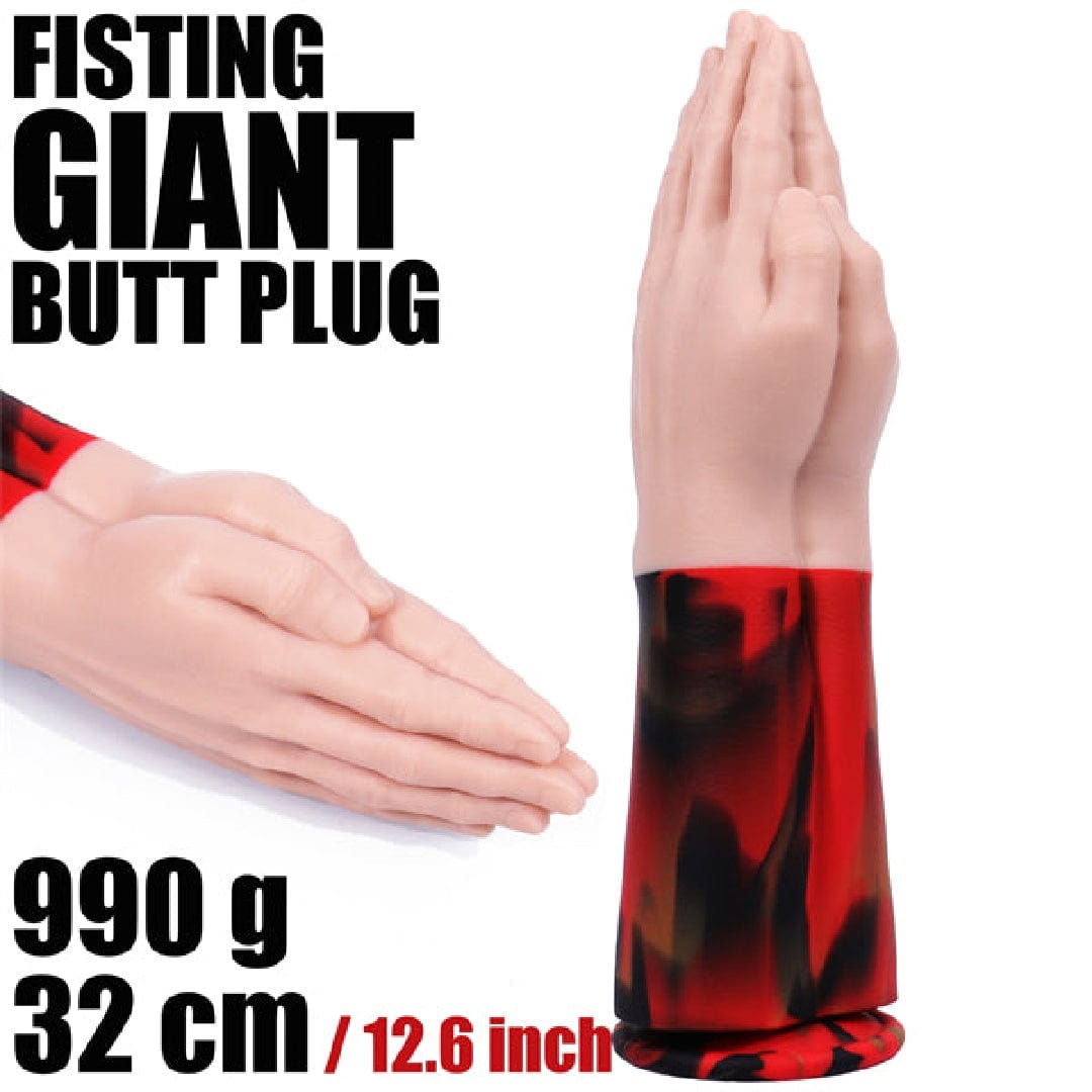 AIMITEX Giant Flower Arm Liquid Silicone Butt Plug Anal Toy-IntimiLife