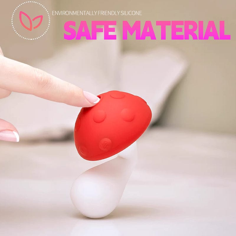 Mushroom Clitoral Sucking Stimulation Vibrator With Luminous Dust Cover-IntimiLife