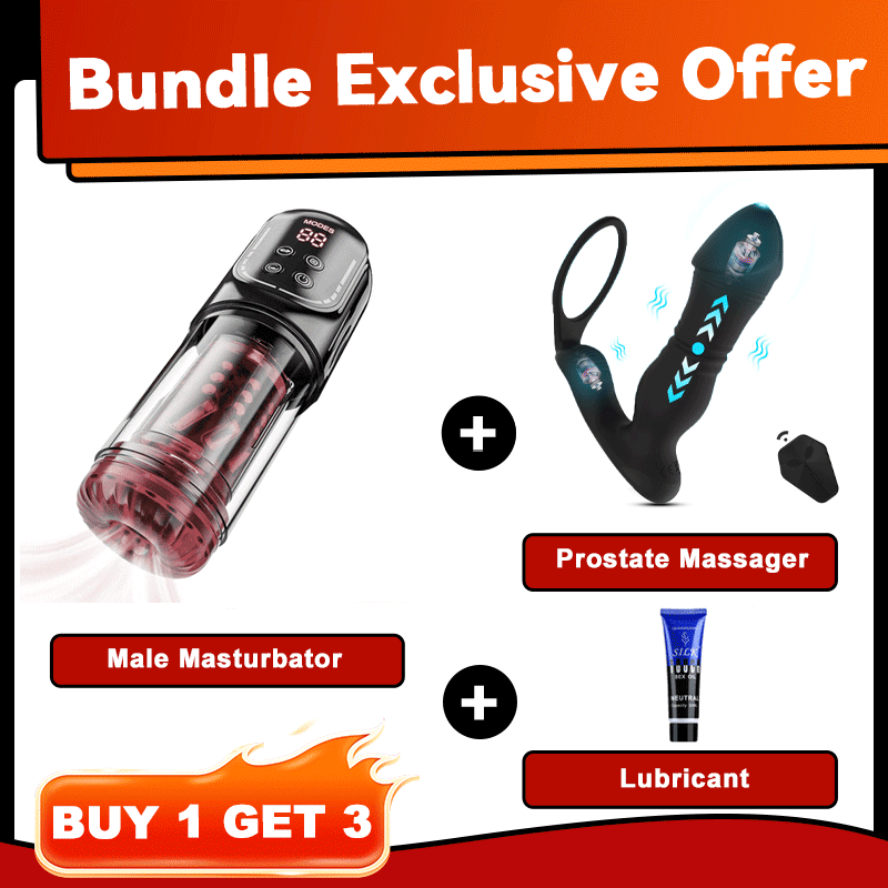 Crimson Veil - App Tongue Male Toy & Pump with Free Lube features and controls