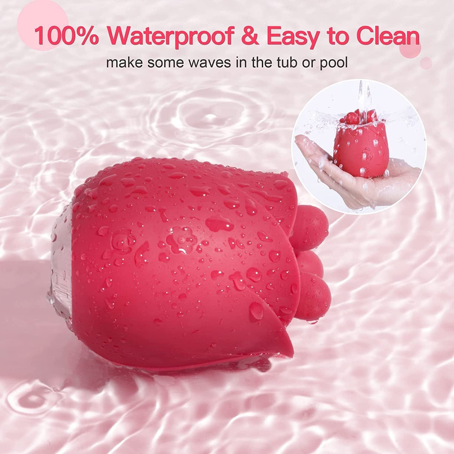 Three-pistil toy demonstrating compact size and ergonomic shape