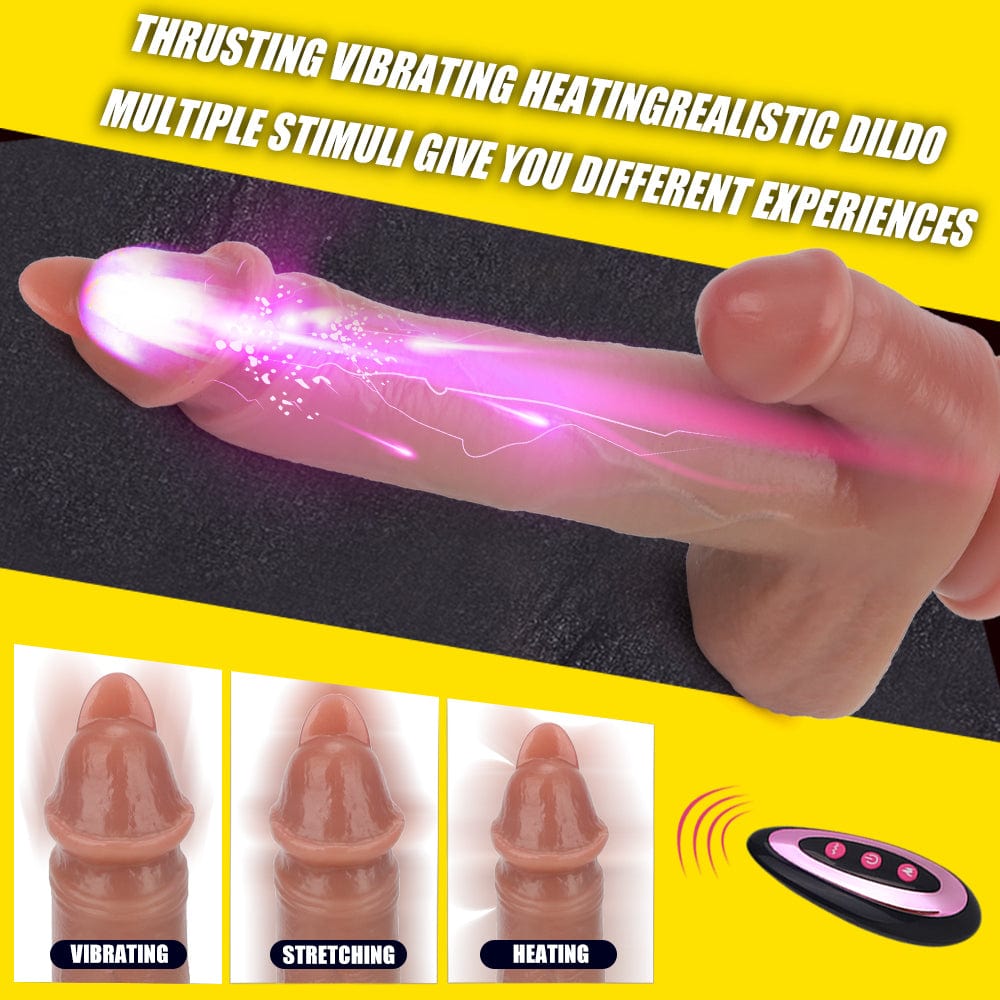 Remote control functionality with multiple vibration mode buttons