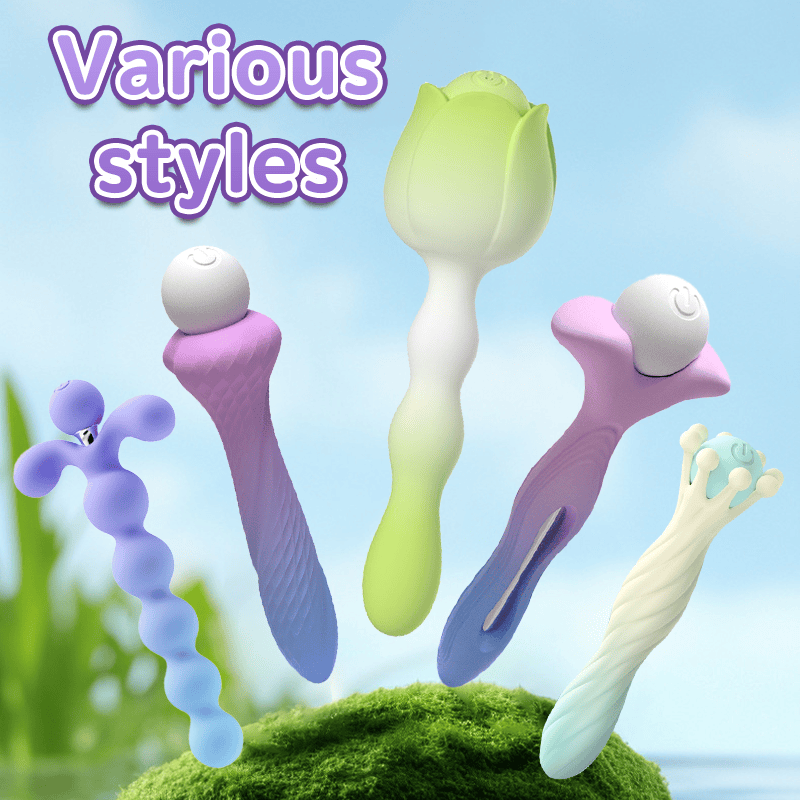 Close-up of vibrator tip for precise clitoral stimulation