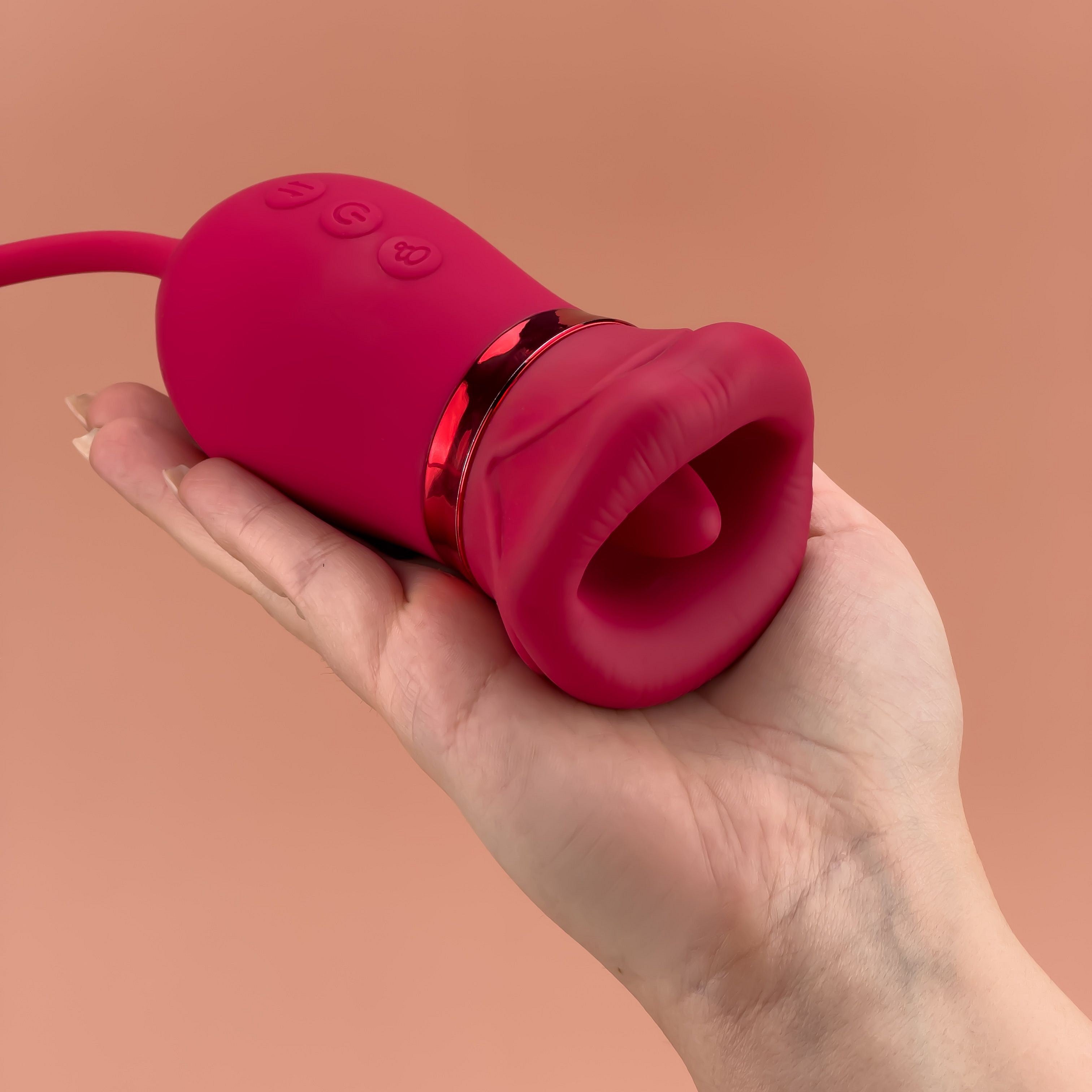 Kissing Thruster Big Mouth Vibrator product image 4