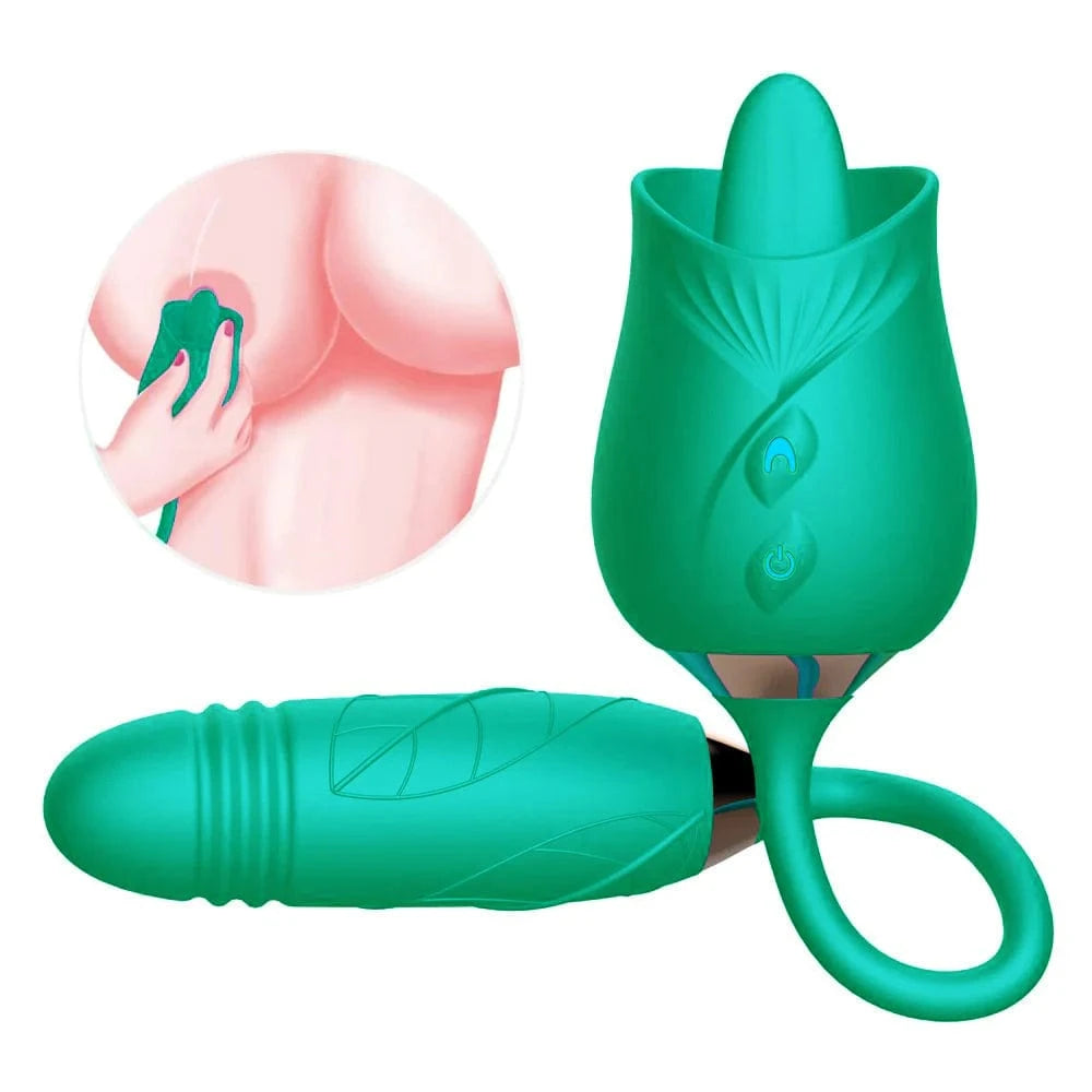intimilife - The Rose Toy With Bullet Vibrator Pro-IntimiLife