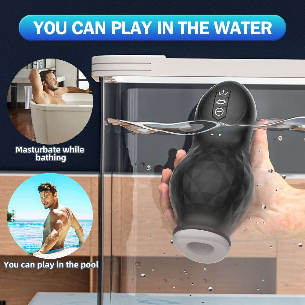 intimilife - Dragon Scale 7 Frequency Sucking Masturbation Cup-IntimiLife