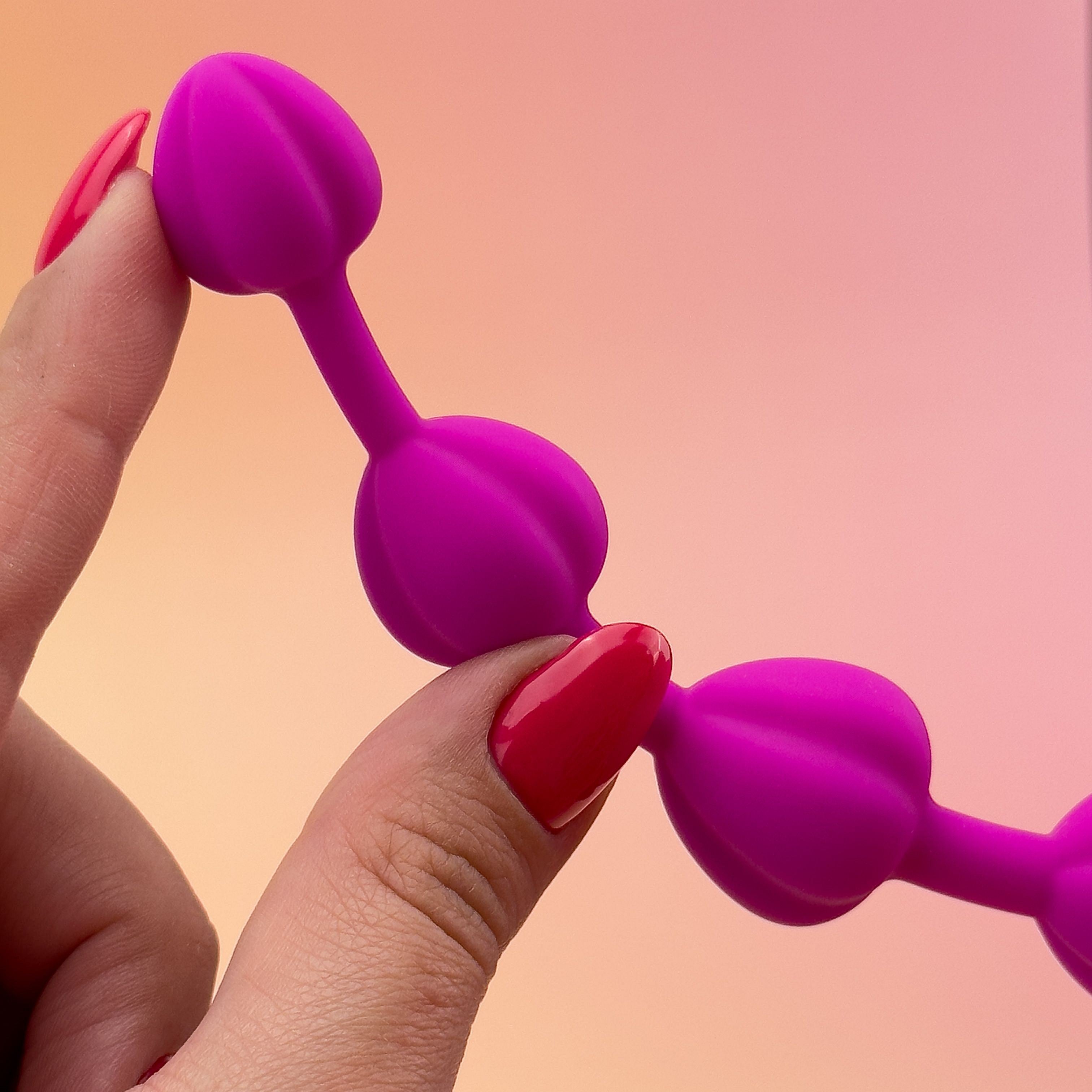 Sensuous Silicone Anal Beads Anal Beads product image 6