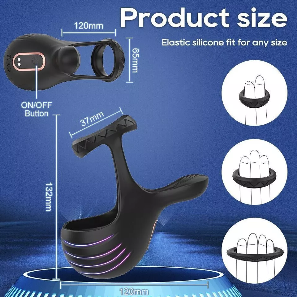Rinco - App Remote Vibe Testicle Massager & Men’s Ring