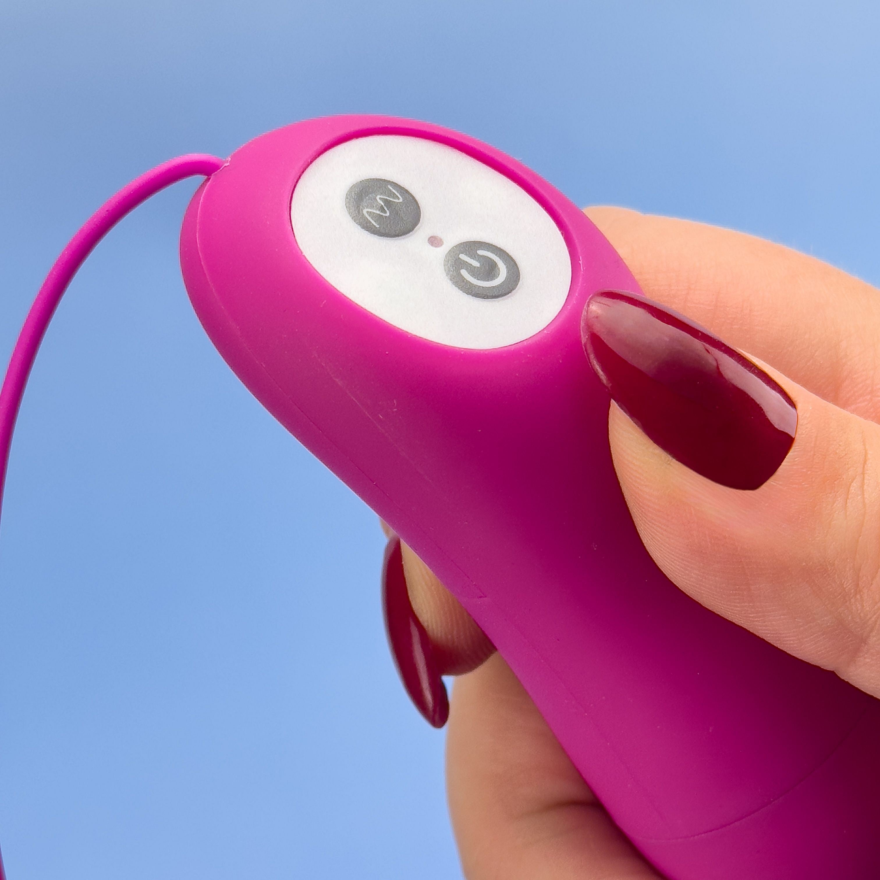 Soft Touch Egg Vibrator with Control product image 3